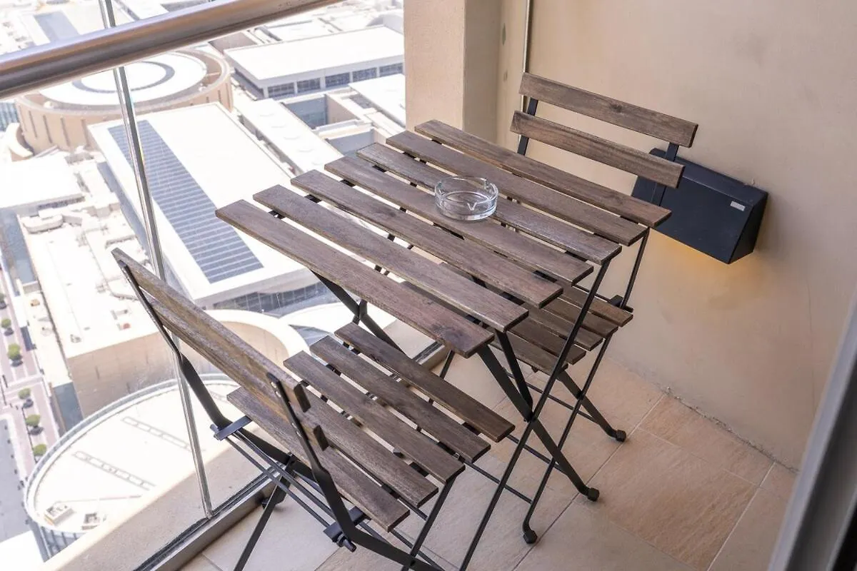 Elegant Studio Apartment Perfect For 2 At The Address Dubai Mall