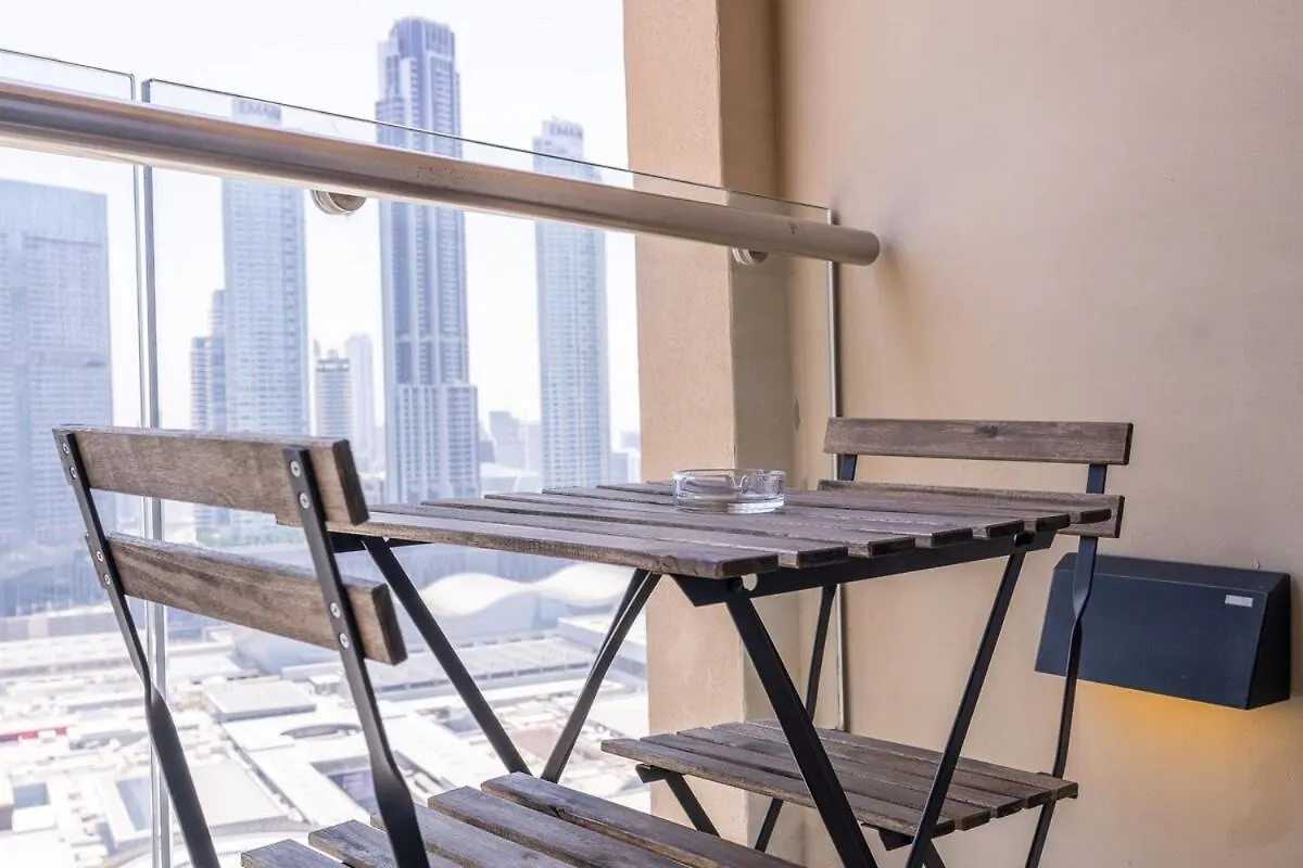 Elegant Studio Apartment Perfect For 2 At The Address Dubai Mall